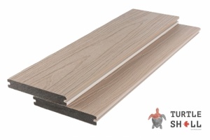 Террасная доска из ДПК Turtle Shell Solid, Canadian Maple, Co-Extrusion (Dual)