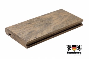 Ступень ДПК Bamberg Bullnose, Mammoth, Lebanese Cedar