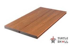 Террасная доска из ДПК Turtle Shell, Solid, Thai Teak, Co-Extrusion (Dual)