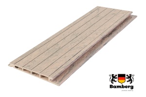 Заборная доска из ДПК Bamberg Alpine, Karelian Birch
