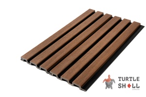 Реечная панель ДПК Turtle Shell Accent Lines, Australian Palisander