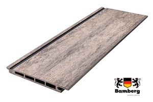 Заборная доска из ДПК Bamberg Alpine, English Barnwood
