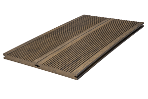 Террасная доска Bamberg Solid Shipboard, Lebanese Cedar (Ливанский кедр) — Black Deck